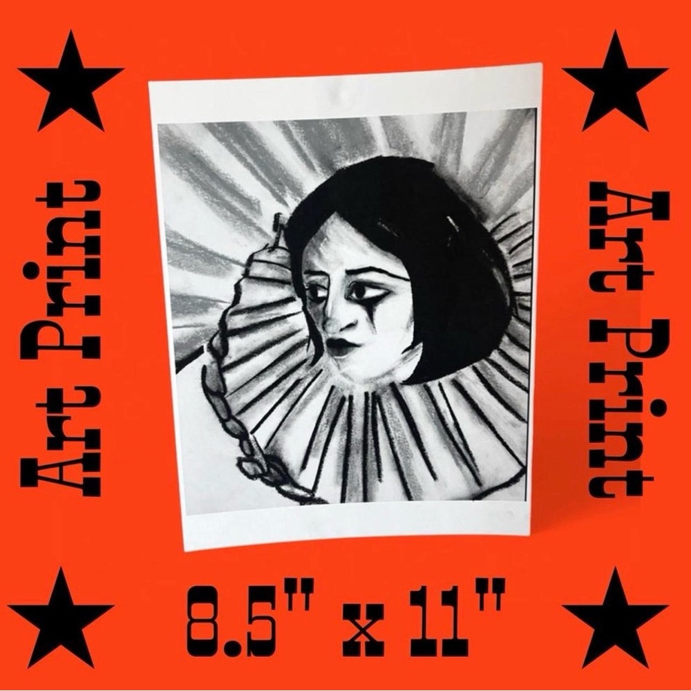 ART PRINT ★ “Pierre” 8.5" x 11"//no offers plz